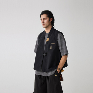 机能感宽松道袍马甲新中式 新款 国风 2026春季 又见高山MetaMount