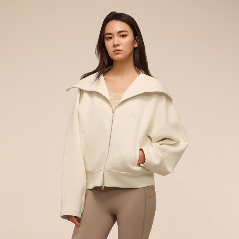 又见高山大翻领休闲卫衣