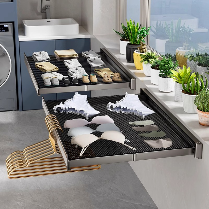 隱形折疊陽臺多功能免打孔神器