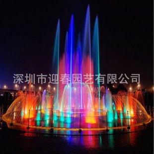音乐喷泉制作音乐喷泉设计雅安市巴中市安装玻光泉光亮泉广场喷泉