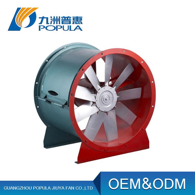 厂家九洲普惠工业轴流管道风机SLG节能型低噪声轴流通风机