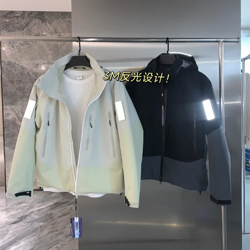 鸟同款!线下3K+户外防风防水轻量秋冬全压胶冲锋棉衣棉服外套男女