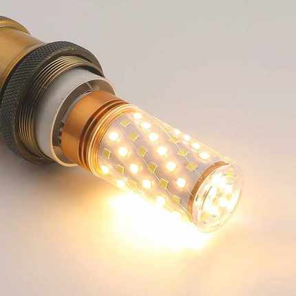 新款直销LED灯泡灯暖光白光螺口E14E27家用照明5W7W9W三色变光玉