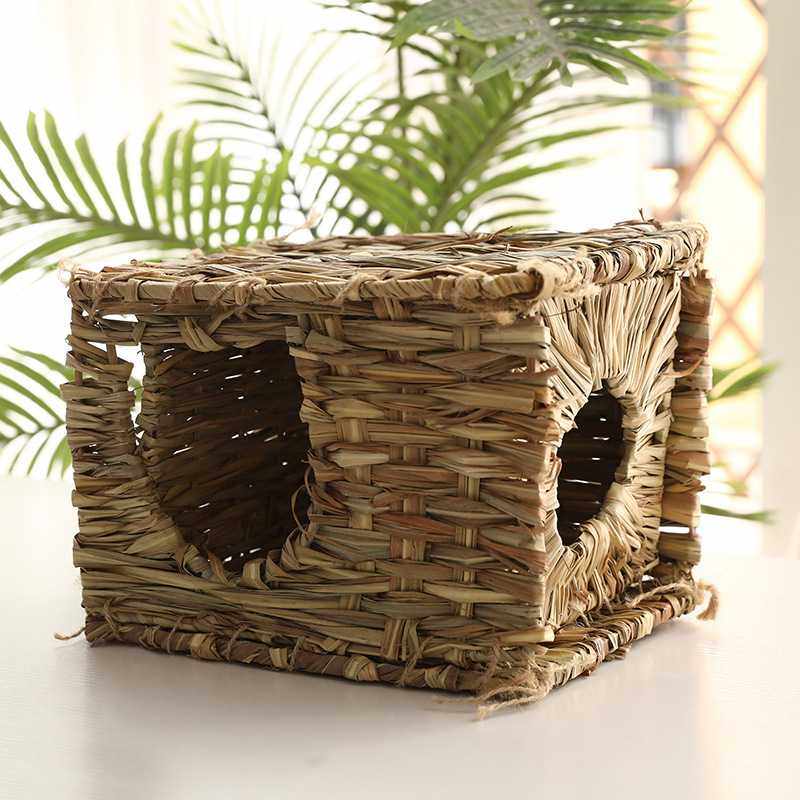 新款直销手工编制家用仓鼠笼复古饲养创意兔笼主题宠物店新款宠物,宠物/宠物食品及用品,鸟窝,淘宝优惠券,粉丝福利购,淘宝优惠卷