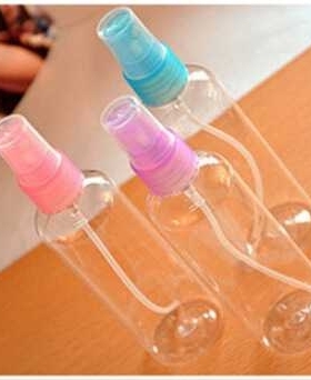 新款直销旅行喷瓶细雾透明塑料喷雾瓶 化妆分装喷壶100ml50ML30ML