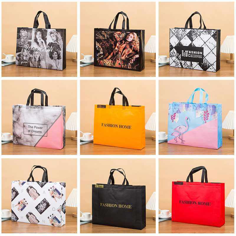 新款直销无纺布手提袋定制logo购物宣传包装袋覆膜环保礼品袋丝印,包装,无纺布包装袋,淘宝优惠券,粉丝福利购,淘宝优惠卷