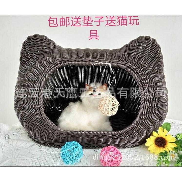 新款直销专业生产藤编工艺品 藤编面包篮 泰迪狗窝 狗篮 毛巾筐,宠物/宠物食品及用品,猫窝/屋/帐篷/沙发,淘宝优惠券,粉丝福利购,淘宝优惠卷