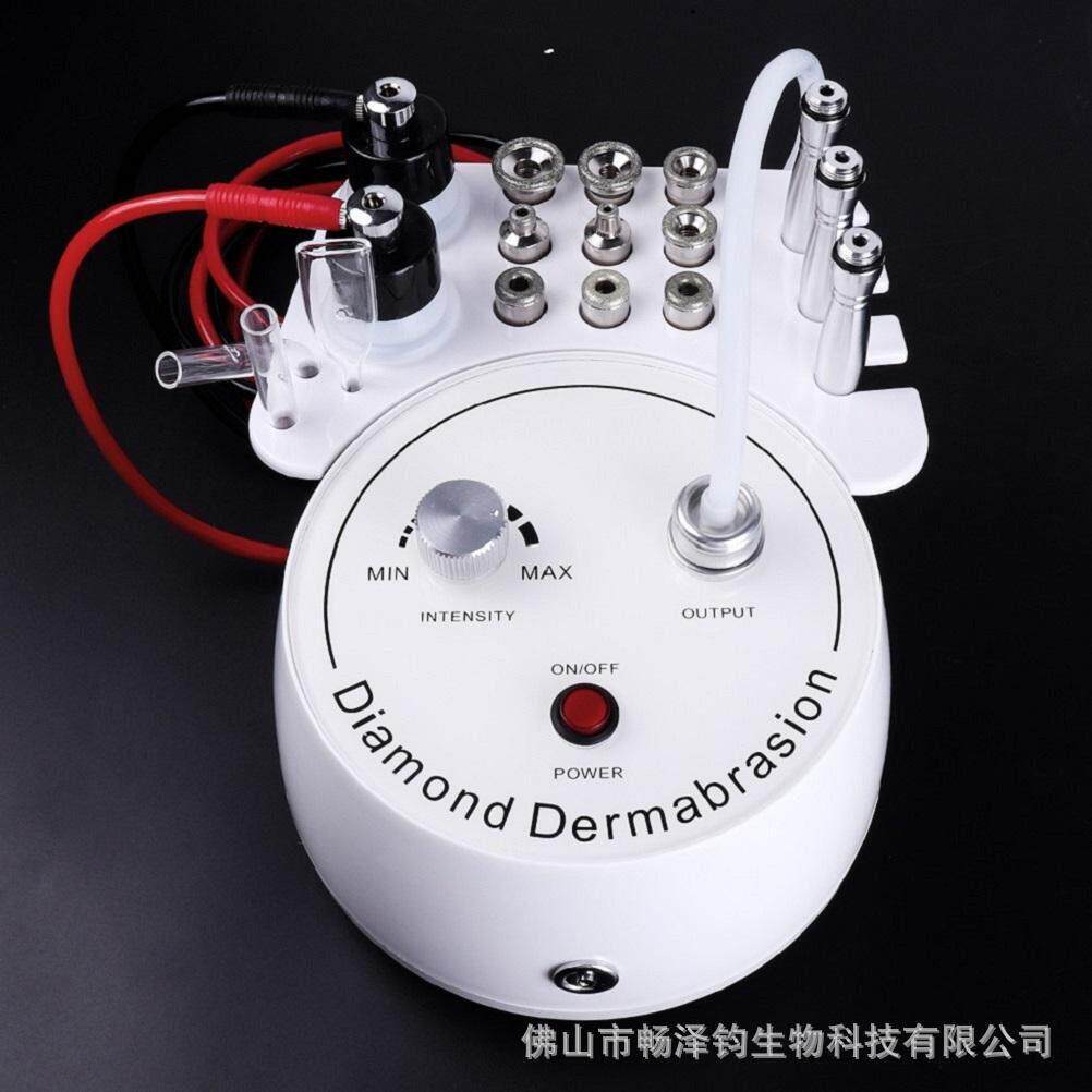 新款直销跨境去角质清理毛孔去黑头钻石微雕磨皮机美容仪喷雾注氧