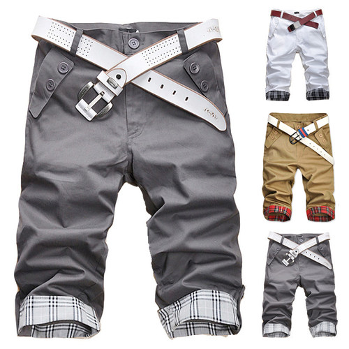 Beach sports drawstring shorts straight pants沙滩短裤直筒裤