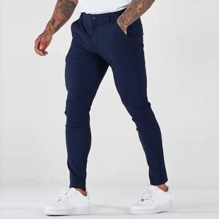 Slim fit pants straight leg sports pants修身筒长款直运动裤男