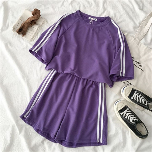 Casual cotton housewear pajamas suit休闲棉家居服睡衣套装
