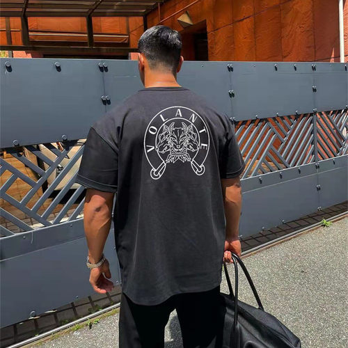 Running T-shirt Men's loose sportswear跑步T恤男宽松运动服