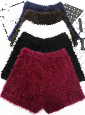 High waist elastic knitted warm pants高腰弹力加厚针织保暖