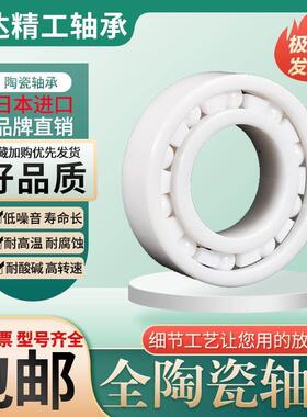 日本进口氧化锆全陶瓷轴承6000 6002 6003 6004 6005 6006 6007CE