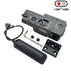 全金属CQBL红镭射IR激光指示器侧面可加装M300A/M600C/OKW手电筒