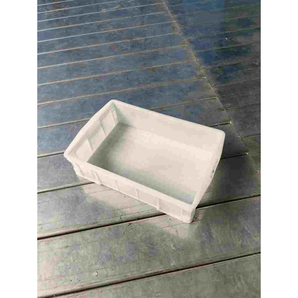 530箱 外径590*385*145塑料矮箱周转箱面包面点盒内径527*345*135