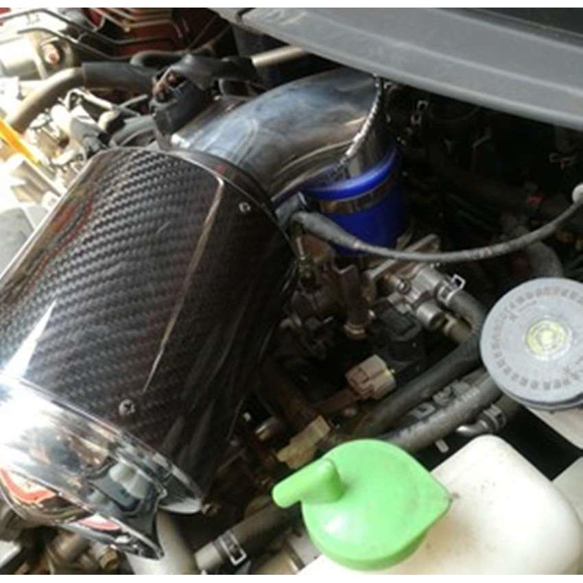 汽车进气改装碳纤维风箱空滤冬菇头空气滤清器动力提升蘑菇头套件