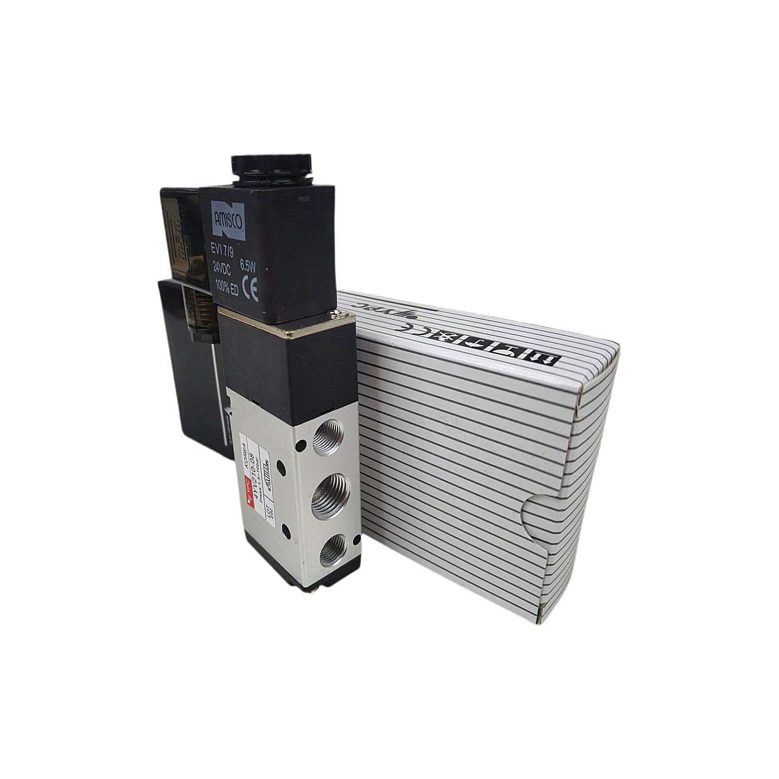 韩国YPC气动电磁换向电控控制阀4YV210/110/310/410-06/08/10/15