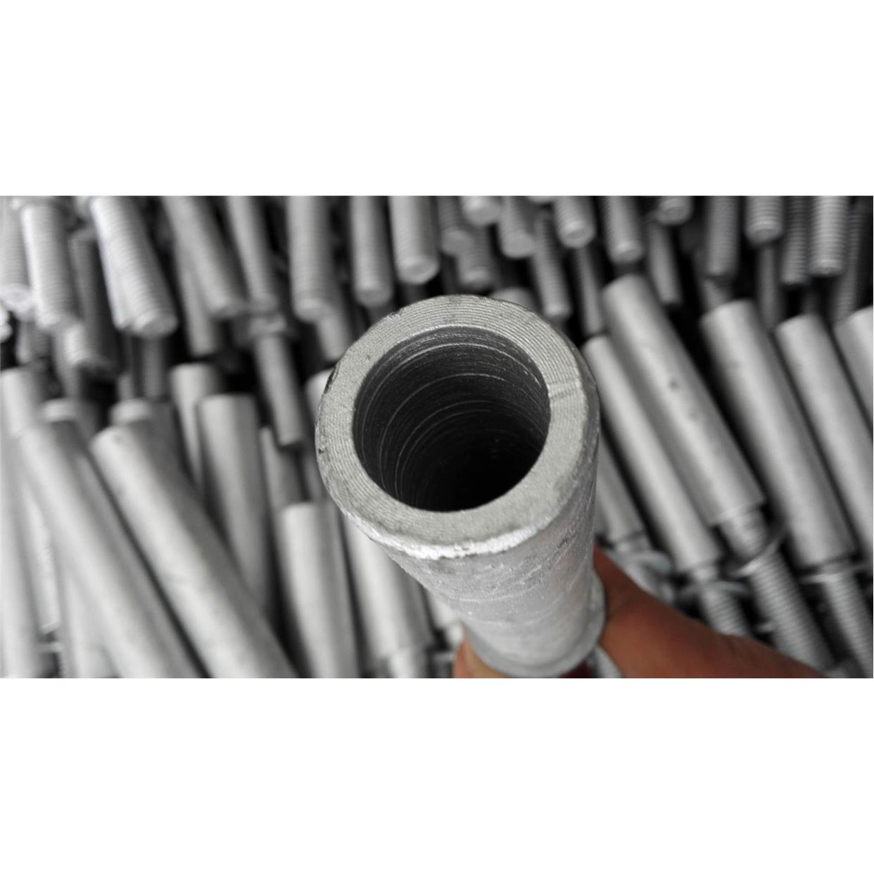 M24钢丝绳用压制接头swage thread 钢丝绳接头拉具  钢绳螺栓