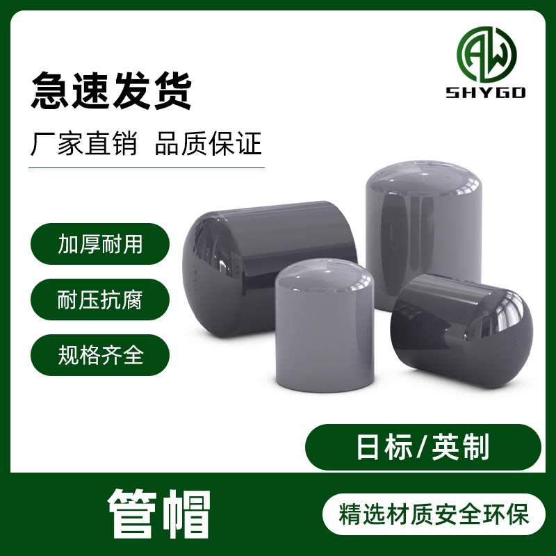 JIS日标PVC管帽管堵盖管盖子堵头闷子英制英标22 26 32 38 48 60
