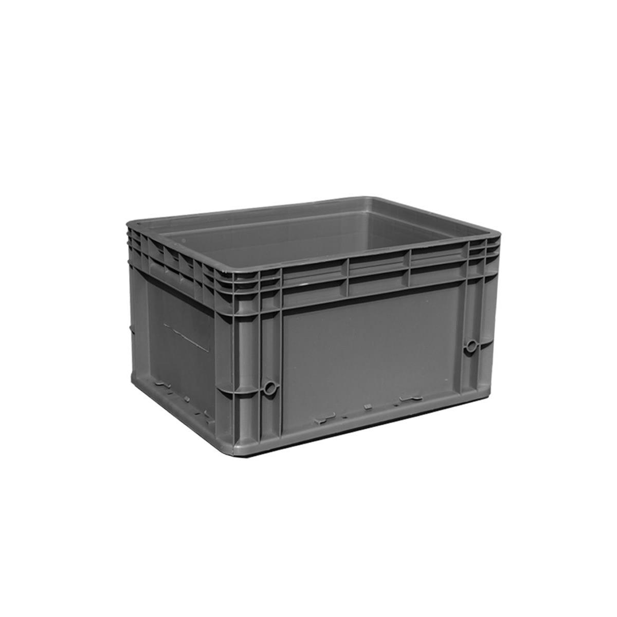 大周转箱长方形胶框灰色物流箱子塑料筐胶箱储物盒收纳盒子框子框