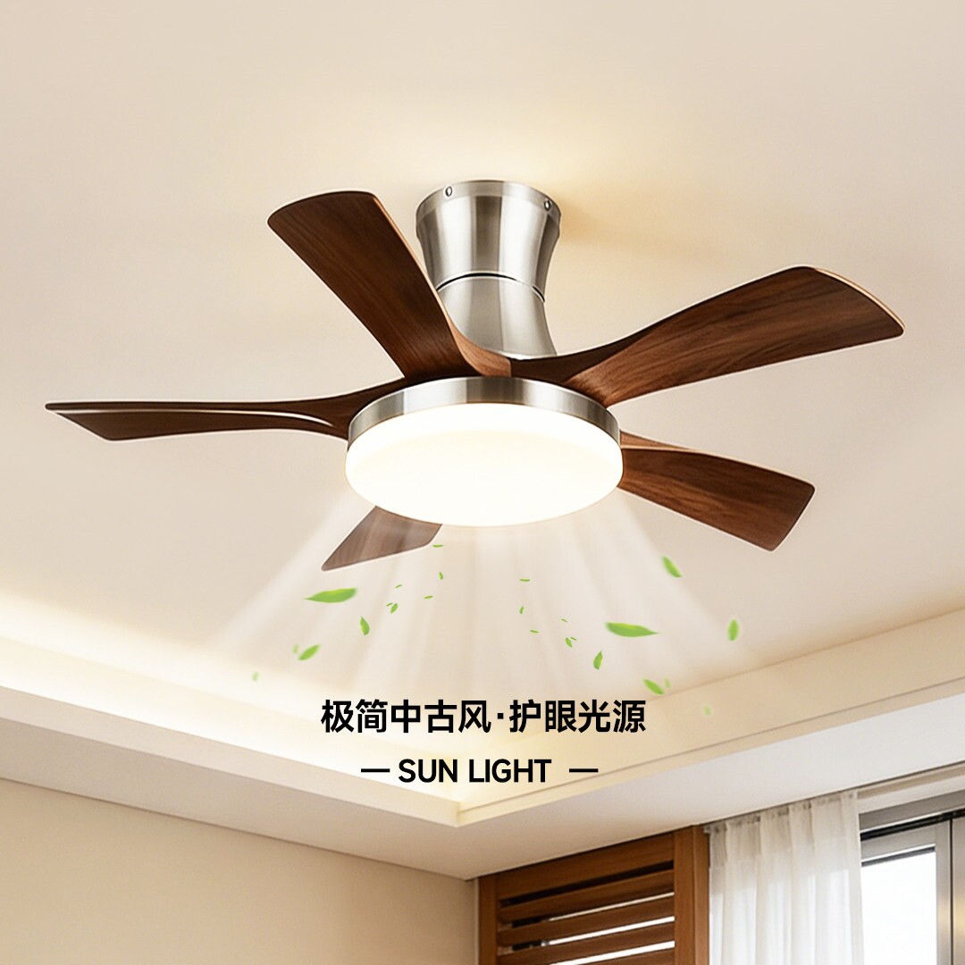 包安装风扇灯餐厅吊扇灯2026新款