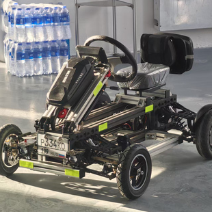 卡丁车图纸Go Kart图纸建模3D三维模型STP文件设计图纸电动卡丁车