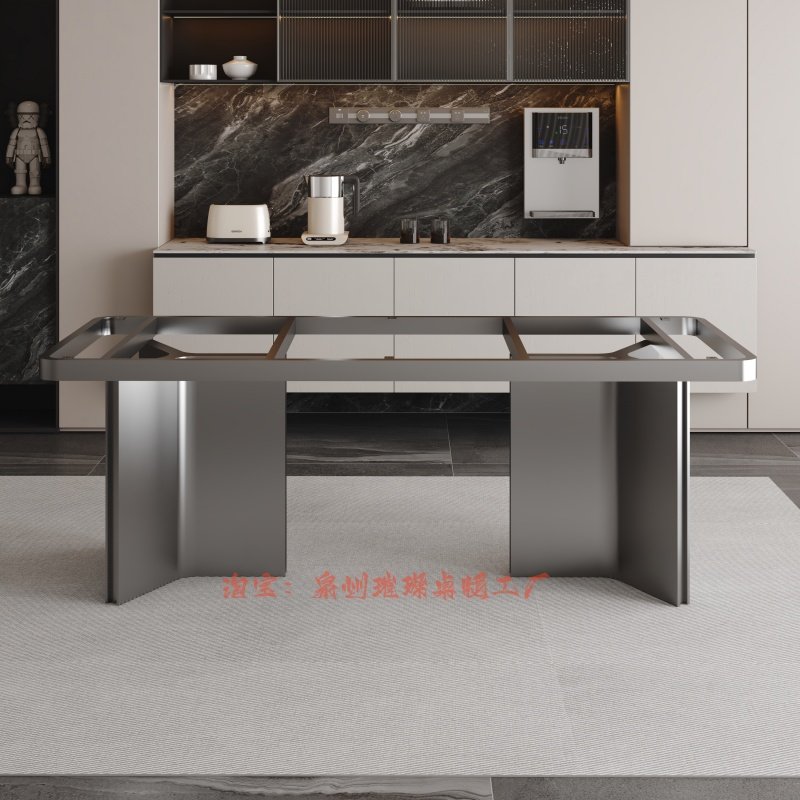 极简轻奢金属桌腿台脚架家具支架定制办公桌脚大板大理石岩板支架,商业/办公家具,台脚台架/家具支架,淘宝优惠券,粉丝福利购,淘宝优惠卷