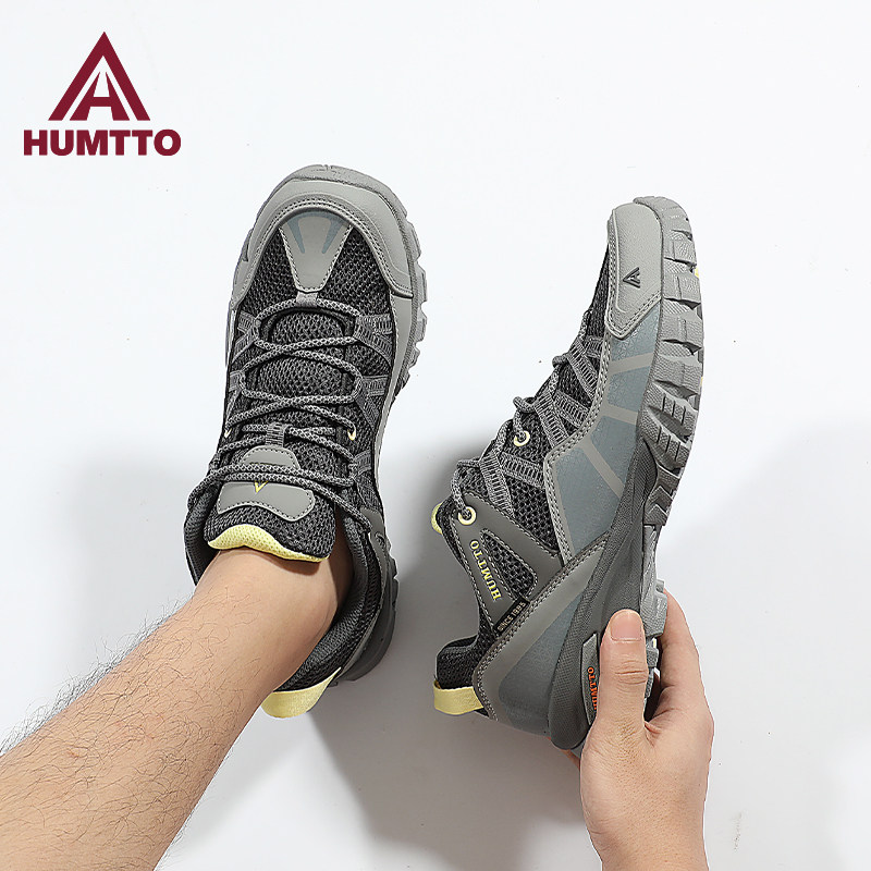 悍途网面鞋男夏季新款大网孔透气徒步鞋防滑耐磨缓震登山鞋徒步鞋,流行男鞋,网面鞋,淘宝优惠券,粉丝福利购,淘宝优惠卷