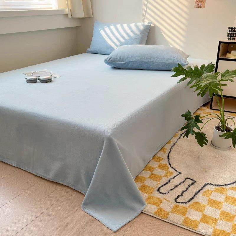 加厚奶绒床牛单件单珊瑚单加绒6666633学生宿舍单人法兰绒毛毯被2,床上用品,床单,淘宝优惠券,粉丝福利购,淘宝优惠卷