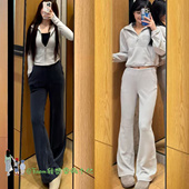 BrusSoft微喇裤 显腿长神裤 垂坠感运动修身 From上新推荐 喇叭裤 女