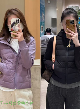 上新~From Down Ad Aroud Jacket羽绒服轻薄修身连帽保暖外套女