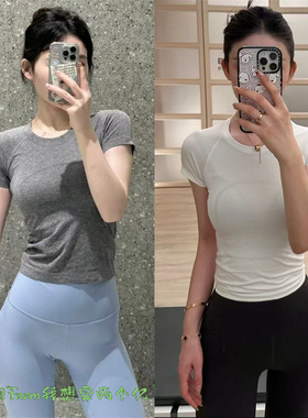 From上新~0件与无数件 短款速干运动T恤Swlft Race3.0瑜伽短袖女