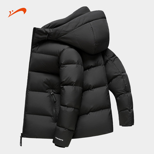 贵人鸟羽绒服男款冬季2025年新款加厚鹅绒外套中年爸爸冬装棉袄子