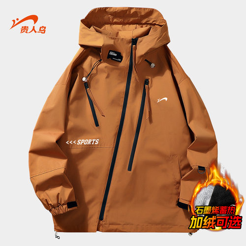 贵人鸟冲锋夹克外套情侣款秋冬款