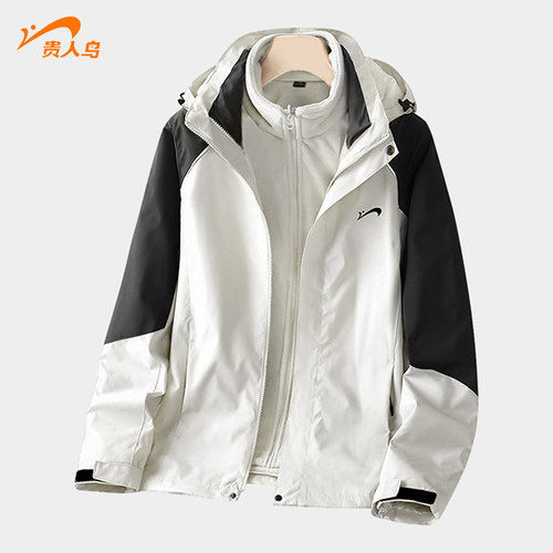 贵人鸟冲锋夹克外套男女款秋冬款
