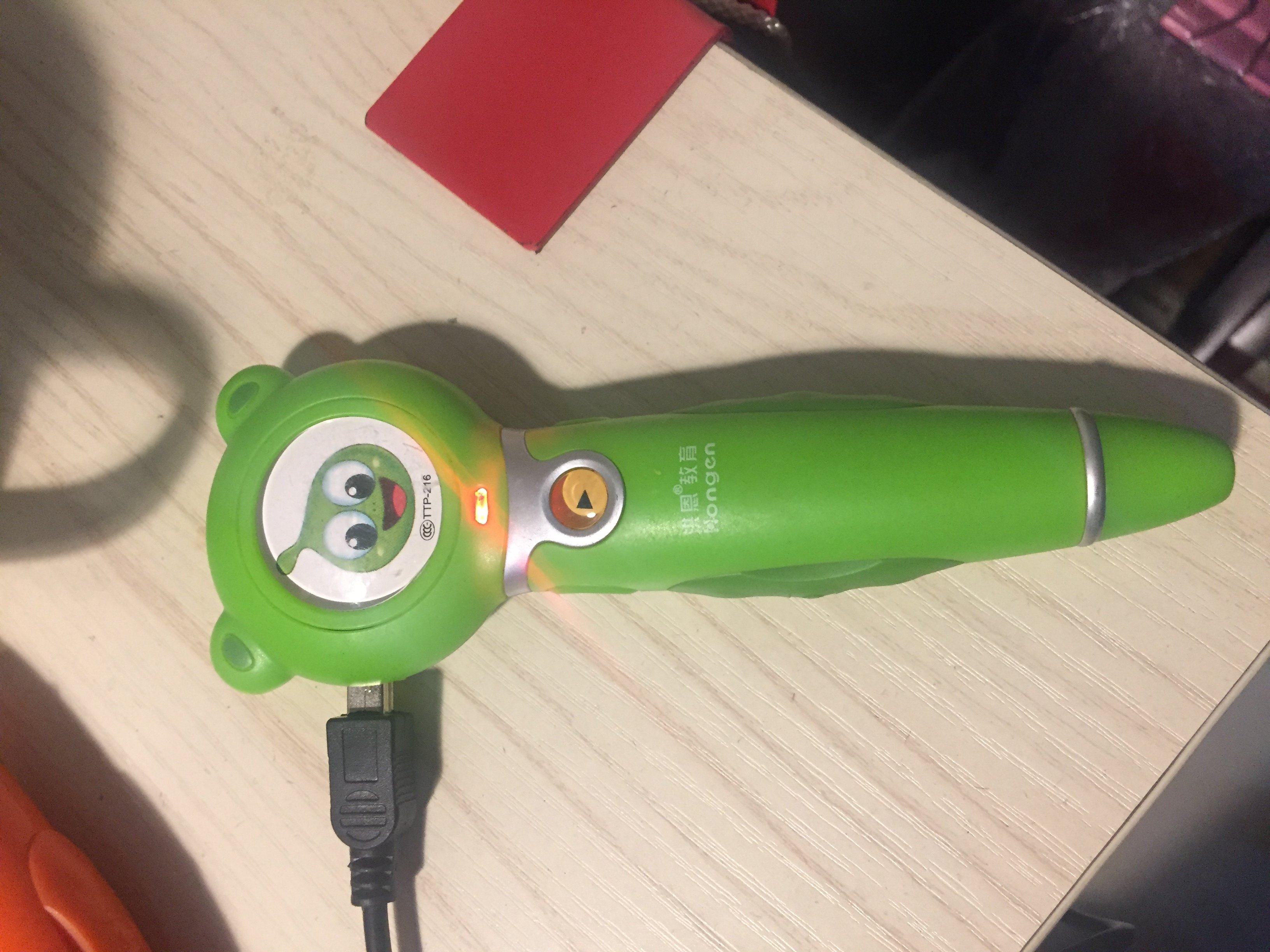 洪恩朗读者点读笔ttp216可提供维修安装点读包