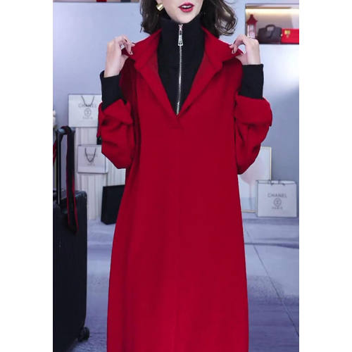 大码新款气质秋冬假两件连衣裙