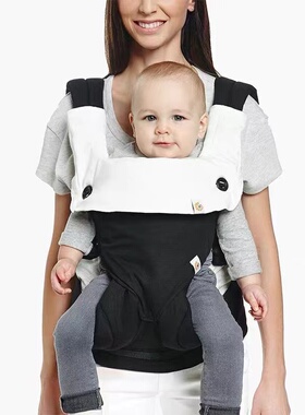 通用ergobaby婴儿背带口水巾二狗吮吸带胸前咬巾双肩纯棉磨牙垫