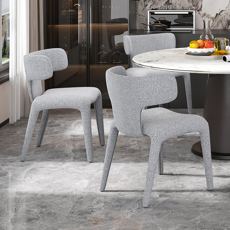 布艺扶手餐椅轻奢高级感家用厨房餐厅椅子设计师款靠背休闲椅5919,住宅家具,椅子,淘宝优惠券,粉丝福利购,淘宝优惠卷