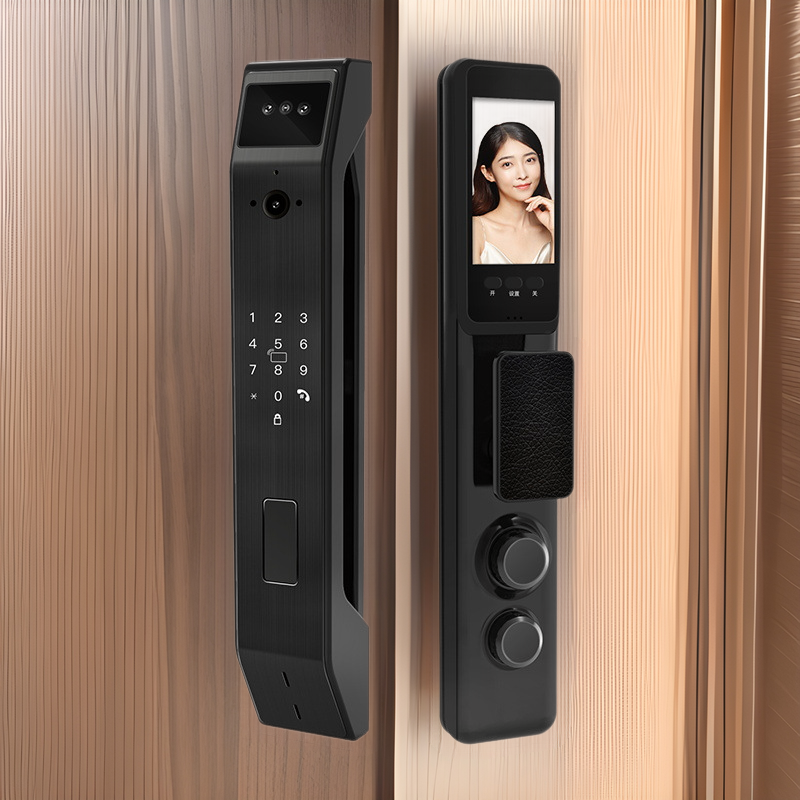 轻奢生物指静脉识别智能锁家用多功能安全防盗锁WiFi远控密码锁