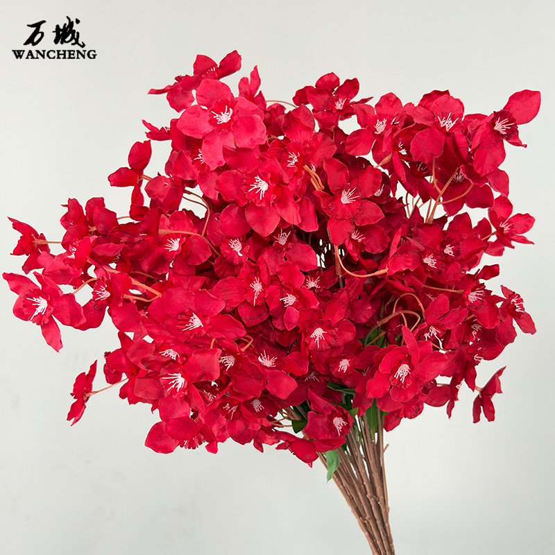 仿真花水仙花艺花材婚庆绢花