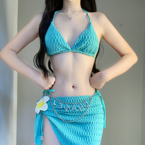 分体泳衣NOLATE辣妹小胸聚拢