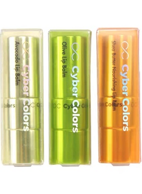韩国尚智色彩CYBER COLORS润唇膏橄榄女保湿滋润淡唇纹补水嫩唇