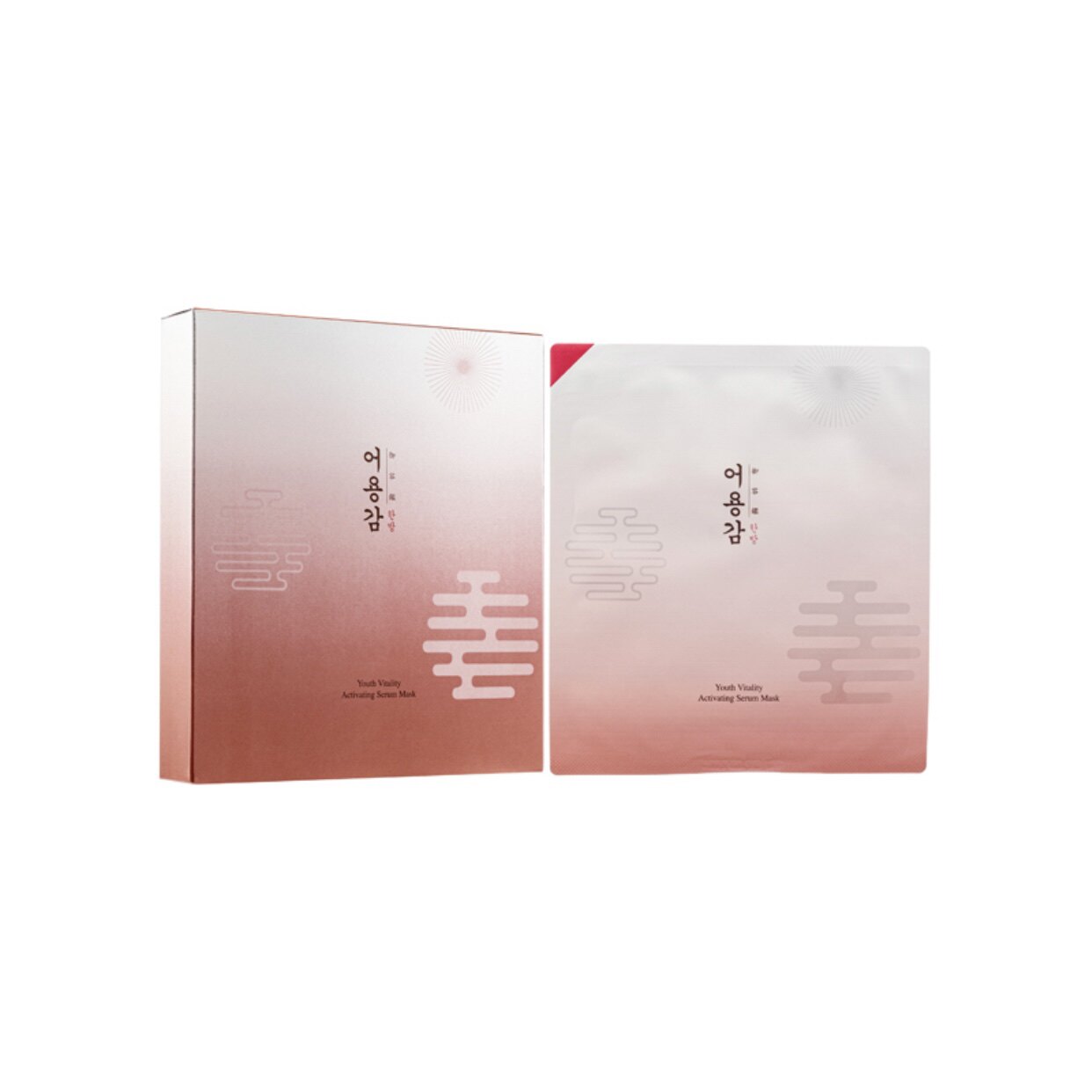 澳门代韩国御容鉴金人参修护滋养焕颜活力精华面膜淡化皱纹5片