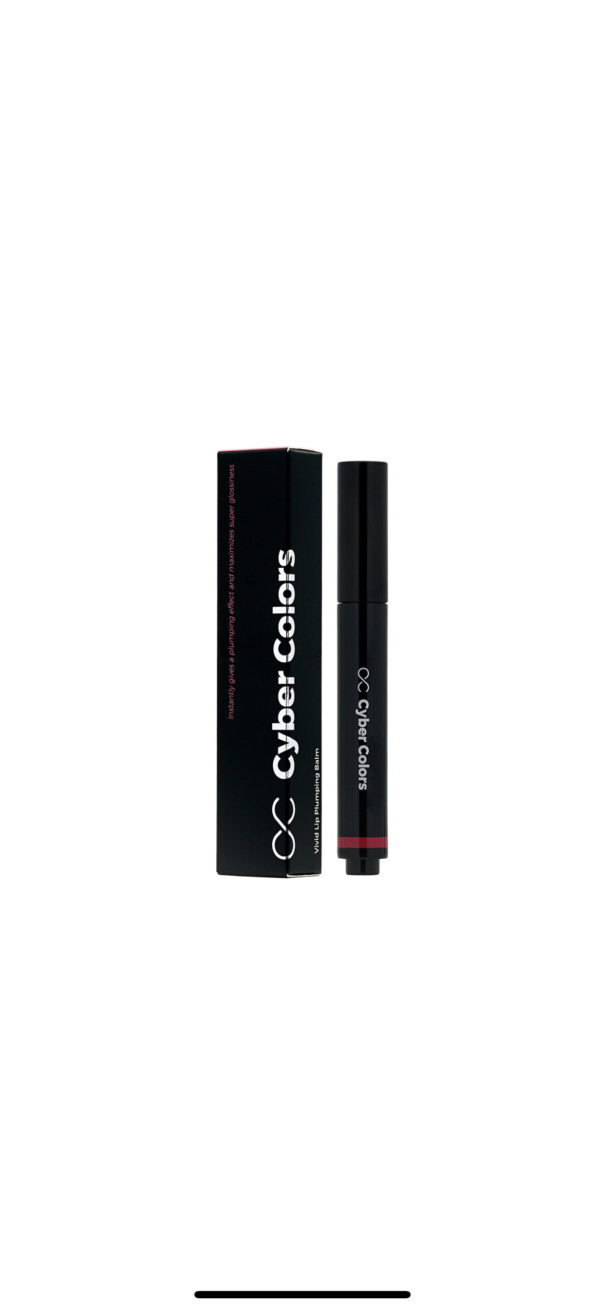 澳门代韩国尚智色彩Cyber Colors 光感丰盈水润唇彩按压细管唇釉