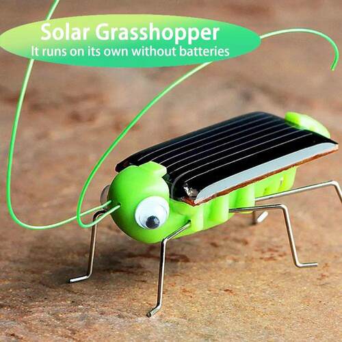 Solar Grasshopper Toy Puzzle Children Selected Gift Simulati