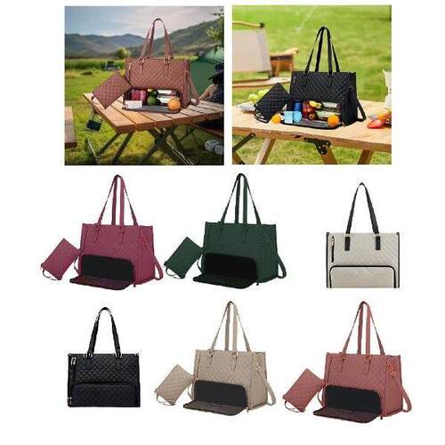 Womens Tote Bag Computer Shoulder Handbag for Business