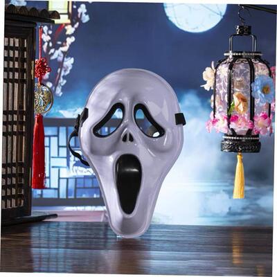 Scream adult party dress up mask for Halloween Ghost head
