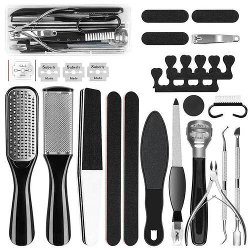 Pedicure Kit 23 in 1 Stainless Steel Professional Pedicure T